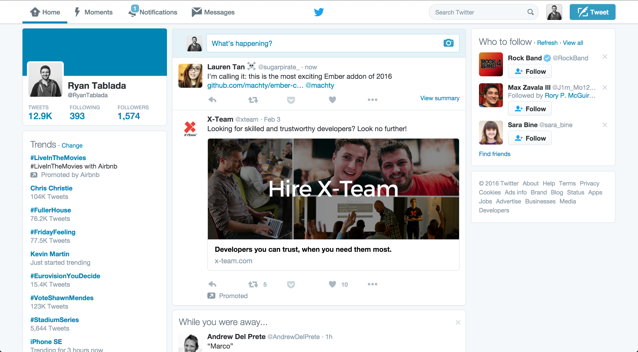 Twitter Dashboard
